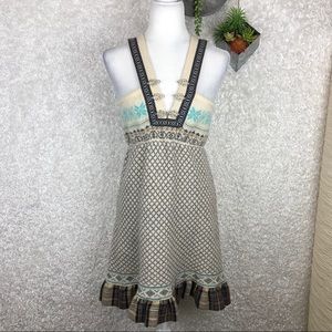 Free People Nordic Fairisle Sweater Dress